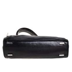 Lancel Black Leather Satchel