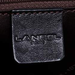 Lancel Black Leather Satchel