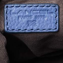 Pre Owned Lancel Lavender Leather Premiere Flirt Bucket Bag