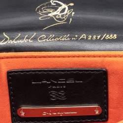 Pre Owned Lancel Black Leather Dalidol Shoulder Bag