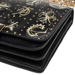 Pre Owned Lancel Black Leather Dalidol Shoulder Bag