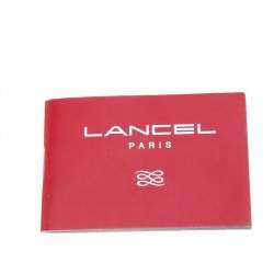 Pre Owned Lancel Dark Brown Leather Hobo