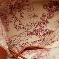 Pre Owned Lancel Brown Grained Leather Premiere Flirt Bucket Bag