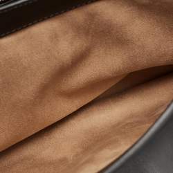 Lancel Black Leather L De Lancel Top Handle Bag