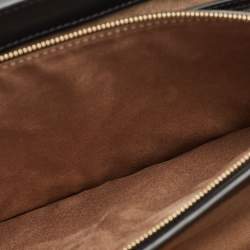 Lancel Black Leather L De Lancel Top Handle Bag
