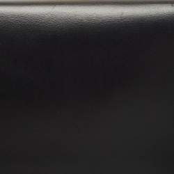 Lancel Black Leather L De Lancel Top Handle Bag