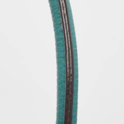 Pre Owned Lancel Green Leather Tote