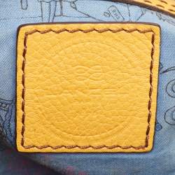 Pre Owned Lancel Brown Leather Premiere Flirt Bucket Bag