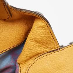 Pre Owned Lancel Brown Leather Premiere Flirt Bucket Bag