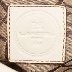 Lancel Off White Leather Premiere Flirt Bucket Bag