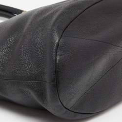 Lancel Black Leather Tote