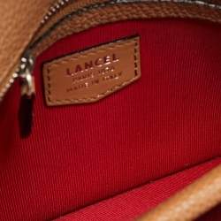Lancel Brown/Black Leather Mini Neon de Lancel Crossbody Bag