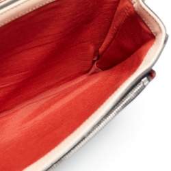 Lancel Tricolor Leather Clic Shoulder Bag