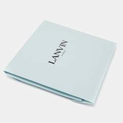 Lanvin Light Pink Apple Bag Printed Silk Square Scarf