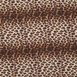 Lanvin Brown Animal Print Satin Square Scarf