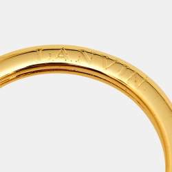Lanvin Gold Tone Keychain