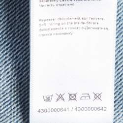 Pre Owned Lanvin Blue Washed Denim Jeans M Waist 28"