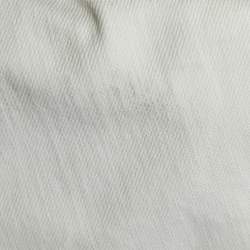 Pre Owned Lanvin White Denim Jeans M Waist 28"