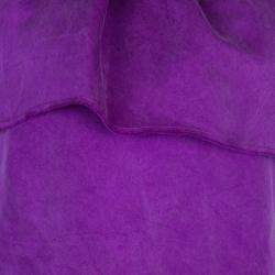 Pre Owned Lanvin F/W 2007 Purple Cape Dress S