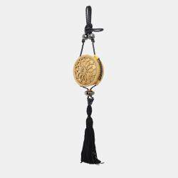 Lanvin Jeweled Metal Tassel Clutch Bag