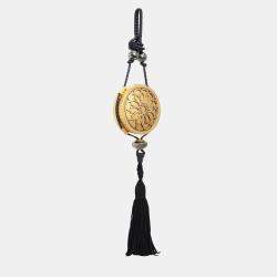 Lanvin Jeweled Metal Tassel Clutch Bag
