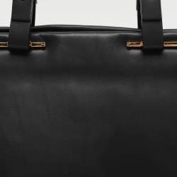 Lanvin Black Leather Satchel