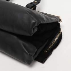 Lanvin Black Leather Satchel