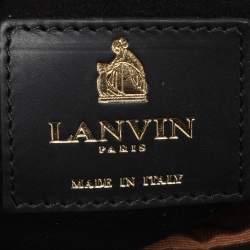 Lanvin Black Leather Satchel