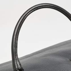 Lanvin Navy Blue Leather Briefcase
