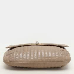 Lanvin Beige Quilted Leather Happy Shoulder Bag