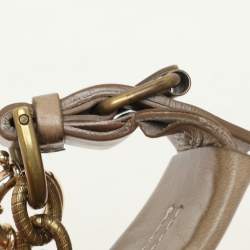 Lanvin Beige Quilted Leather Happy Shoulder Bag