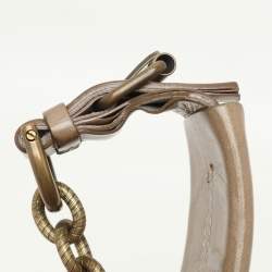 Lanvin Beige Quilted Leather Happy Shoulder Bag