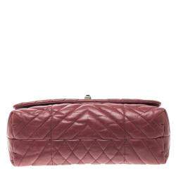 Pre Owned Lanvin Red Leather Medium Happy Classic Shoulder Bag