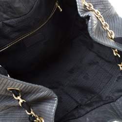 Pre Owned Lanvin Dark Grey Leather Amalia Hobo