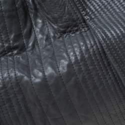 Pre Owned Lanvin Dark Grey Leather Amalia Hobo