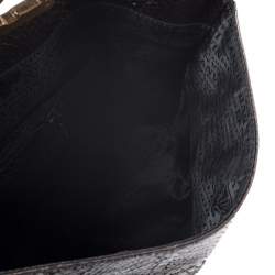 Pre Owned Lanvin Metallic Python Happy Shoulder Bag