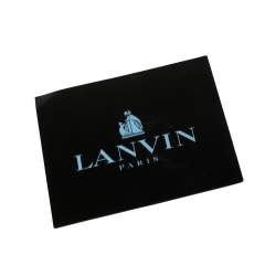 Pre Owned Lanvin Grey/Olive Green Quilted Leather Amalia Cabas Tote