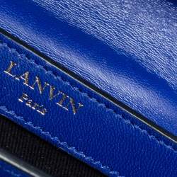 Lanvin Blue Leather Jiji Shoulder Bag