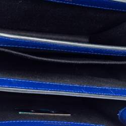 Lanvin Blue Leather Jiji Shoulder Bag