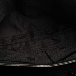 Pre Owned Lanvin Metallic Grey Quilted Leather Happy Shoulder Bag