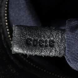 Lanvin Blue Python Happy Shoulder Bag