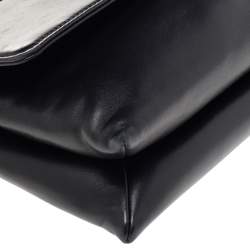 Pre Owned Lanvin Black Leather Sugar Shoulder Bag