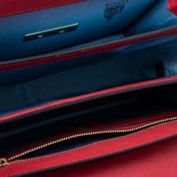 Pre Owned Lanvin Red Leather Jiji Shoulder Bag