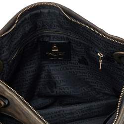 Pre Owned Lanvin Bronze Quilted Leather Amalia Shoulder Bag