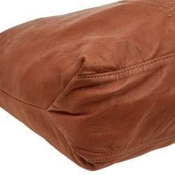 Pre Owned Lanvin Brown Lambskin Leather Tote