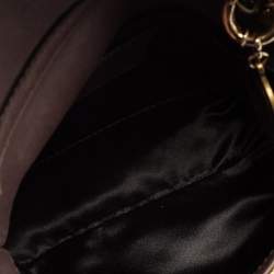 Pre Owned Lanvin Gold Python Happy Pop Crossbody Bag