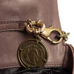 Pre Owned Lanvin Gold Python Happy Pop Crossbody Bag