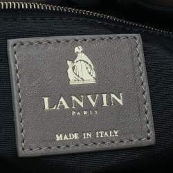 Pre Owned Lanvin Light Brown Leather Sugar Flap Shoulder Bag