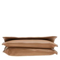 Pre Owned Lanvin Beige Leather WOC Wallet