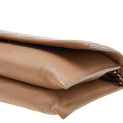 Pre Owned Lanvin Beige Leather WOC Wallet